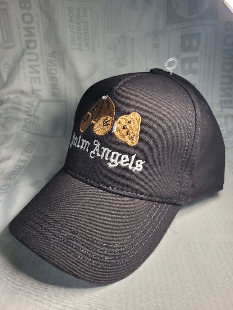 Palm Angels Black Baseball Cap image 2