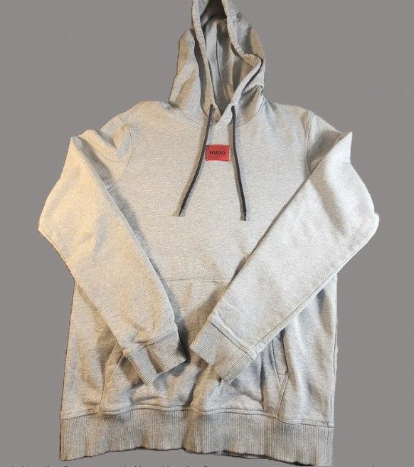 HUGO Grey Hoodie (Pre‑Loved, Size M) imagen 2