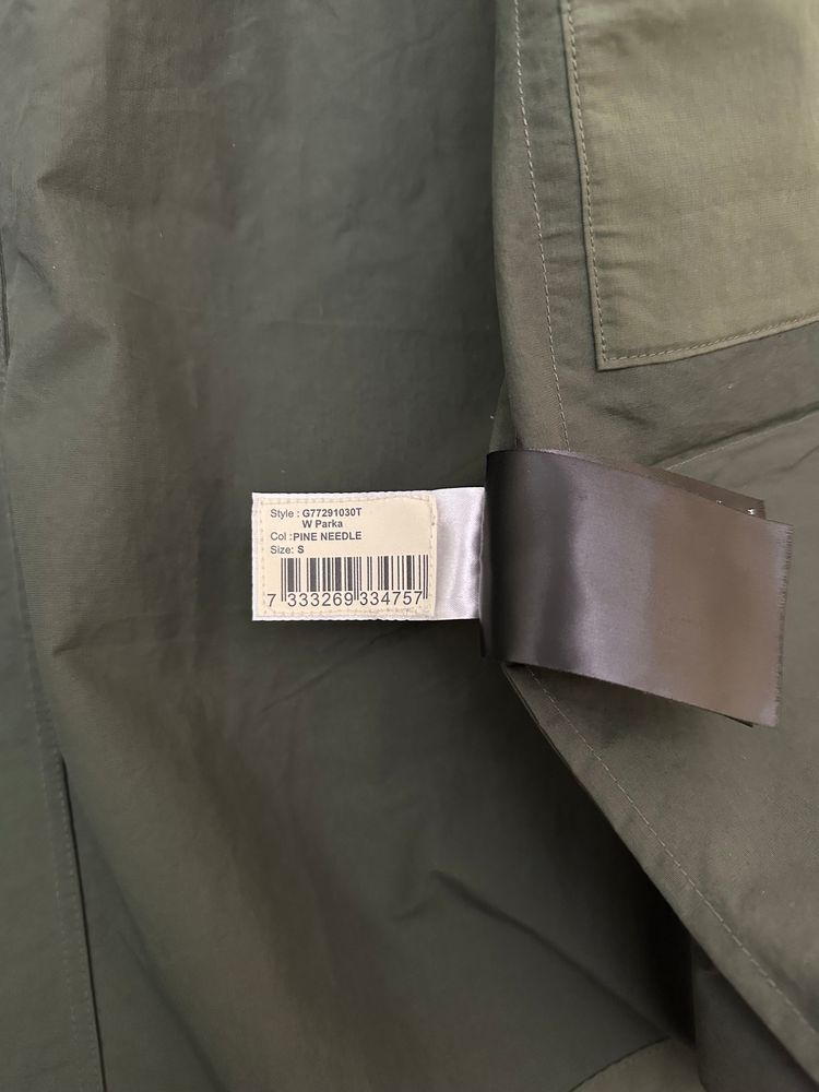 Peak Performance Parka Women’s S Small Pine Needle Green Coat image 8