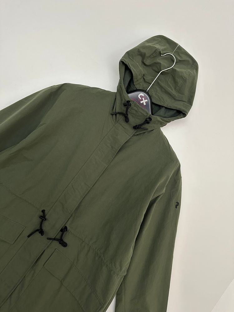 Peak Performance Parka Women’s S Small Pine Needle Green Coat image 3