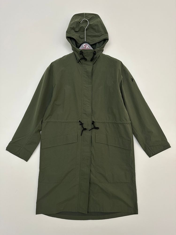 Peak Performance Parka Women’s S Small Pine Needle Green Coat image 1