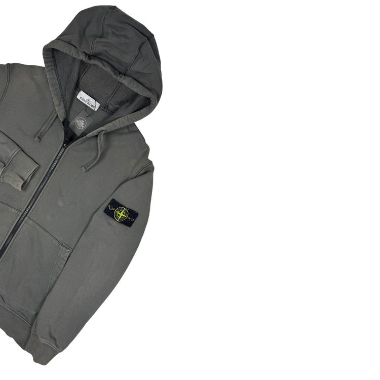 Sudadera con cremallera y capucha Stone Island Gris oscuro - talla L image 6