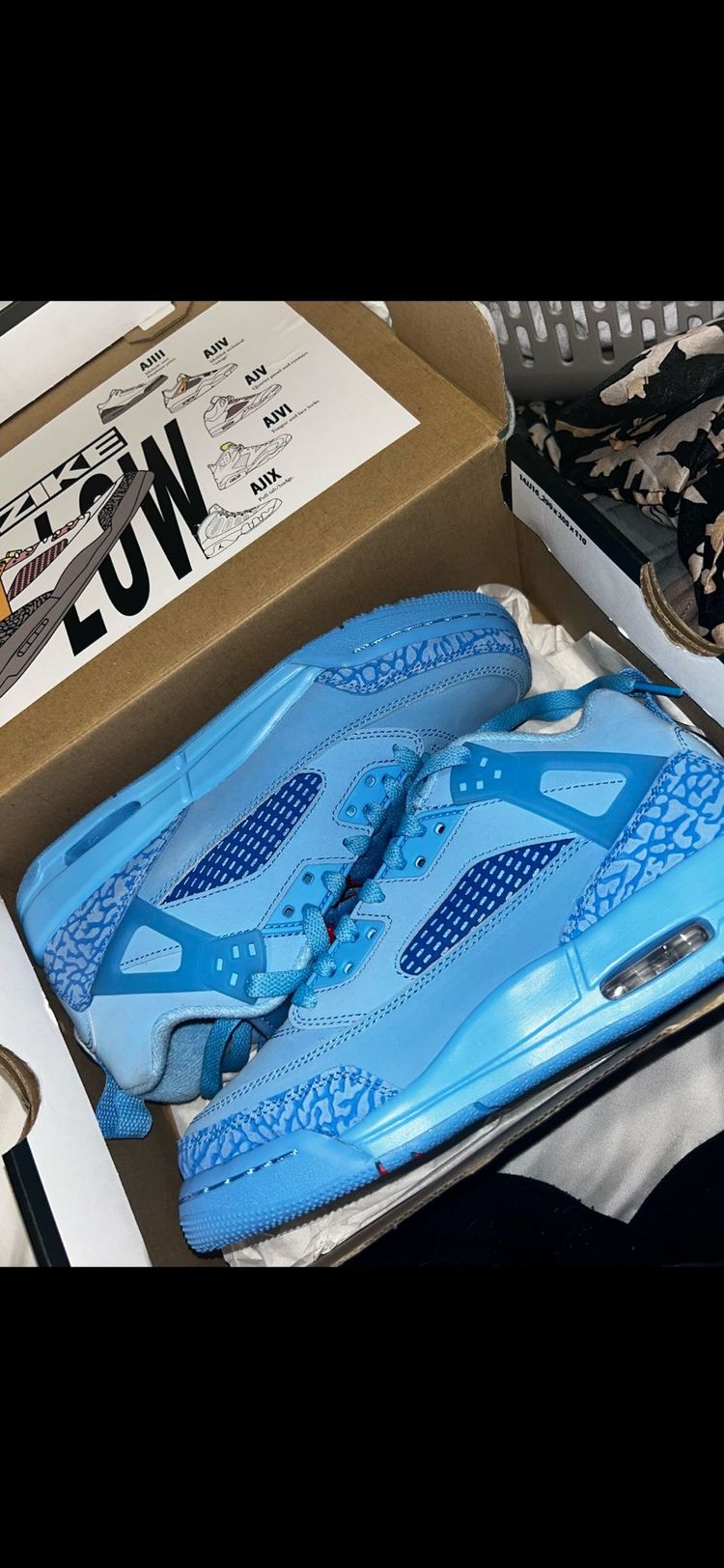 Nike Air Jordan 3 Retro Blue Sneakers
