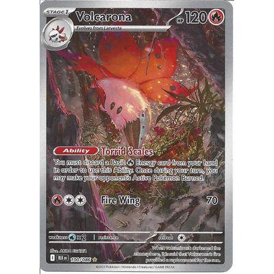 Single card Volcarona (black bolt)