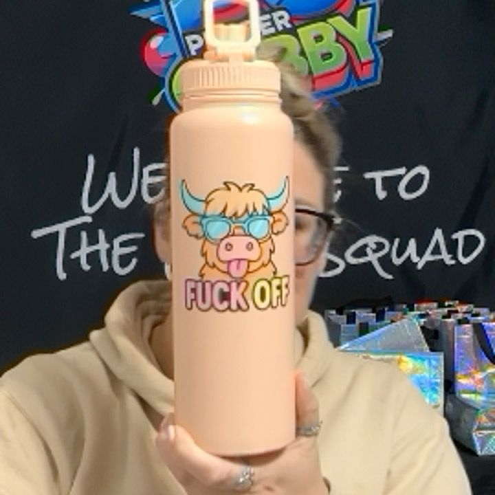Other Highland cow water bottle  product image