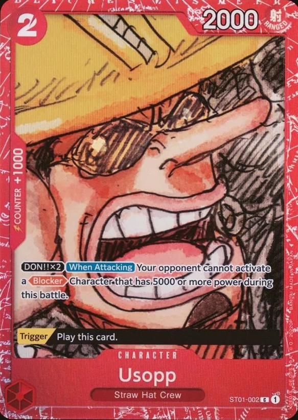 Usopp ST01-002 - Red Film Collection - ENG imagen 1