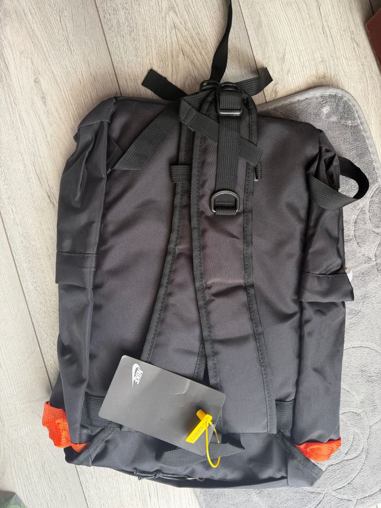 Nike Black And Orange Backpack 6