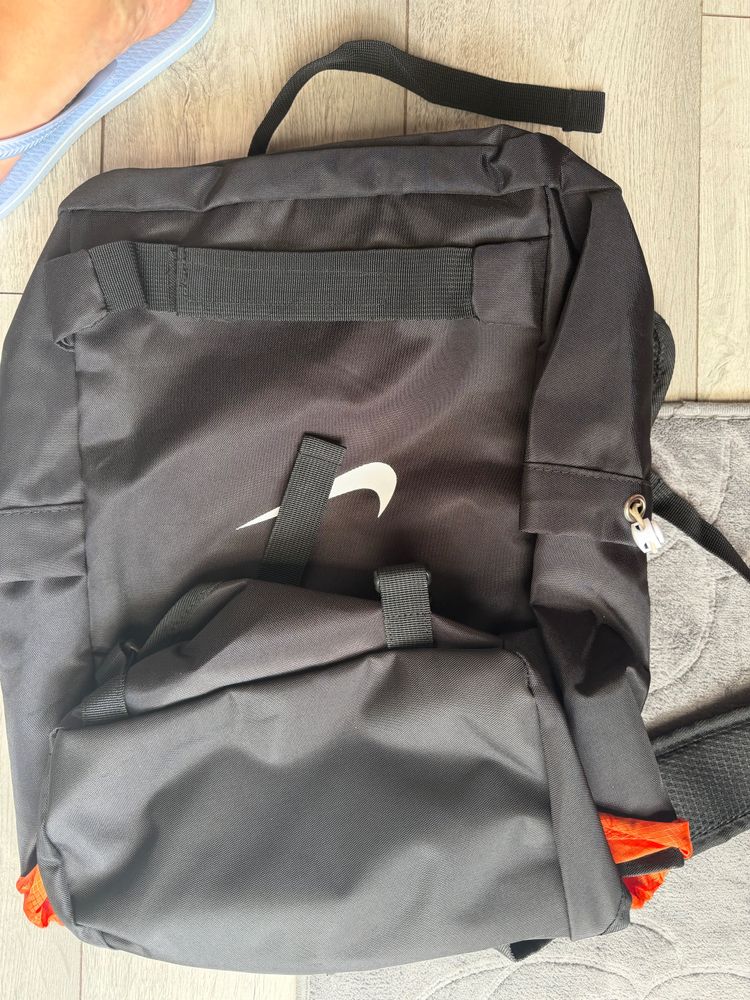 Nike Black And Orange Backpack 7