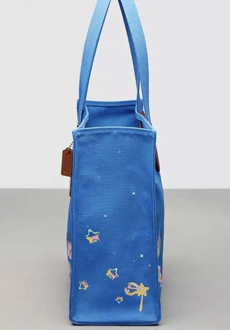 Coach Coachtopia Tote bag Let Us Take A Trip BNWT Recycled Trippy Hippy Style imagen 5