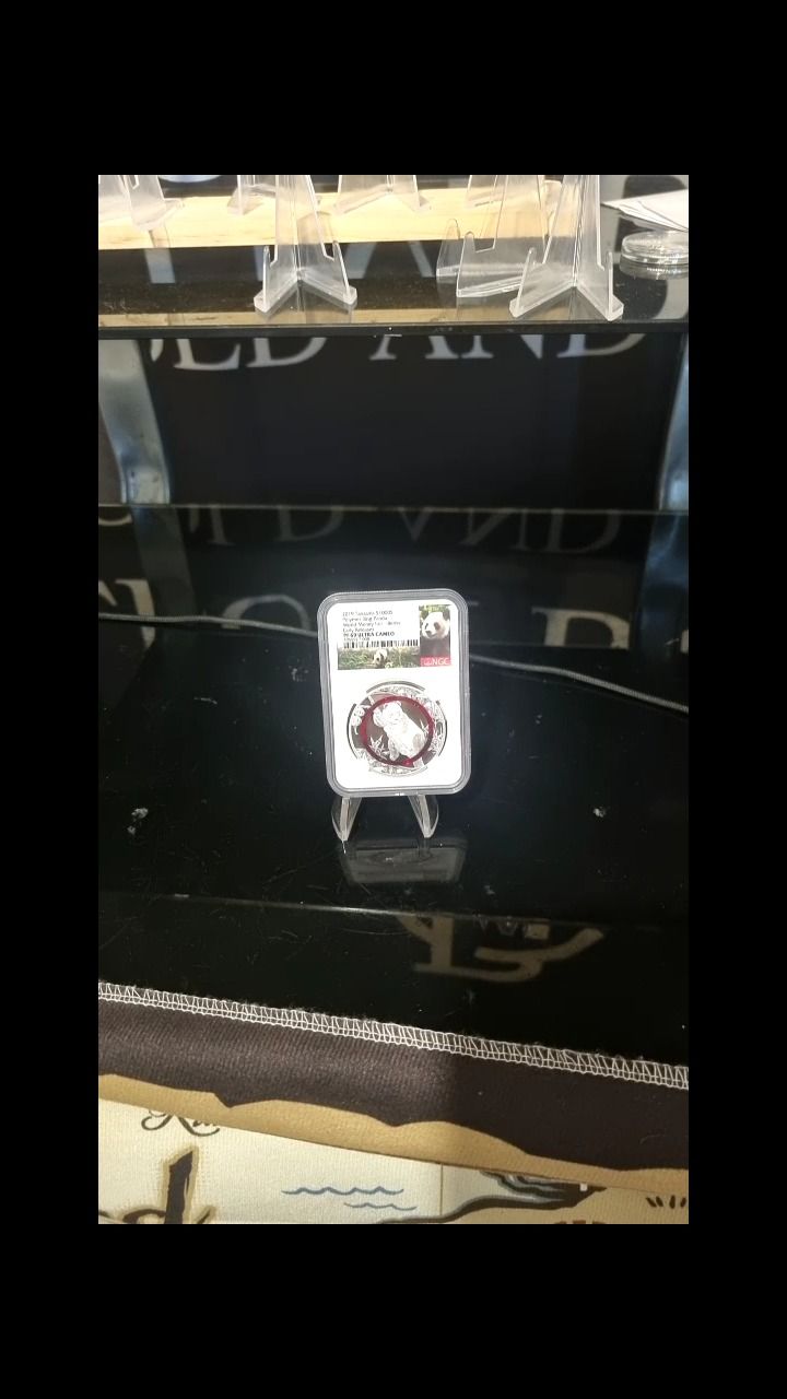 Other 2019 tanzania s1000s polymerring panda world money fair - berlin early realeases product image
