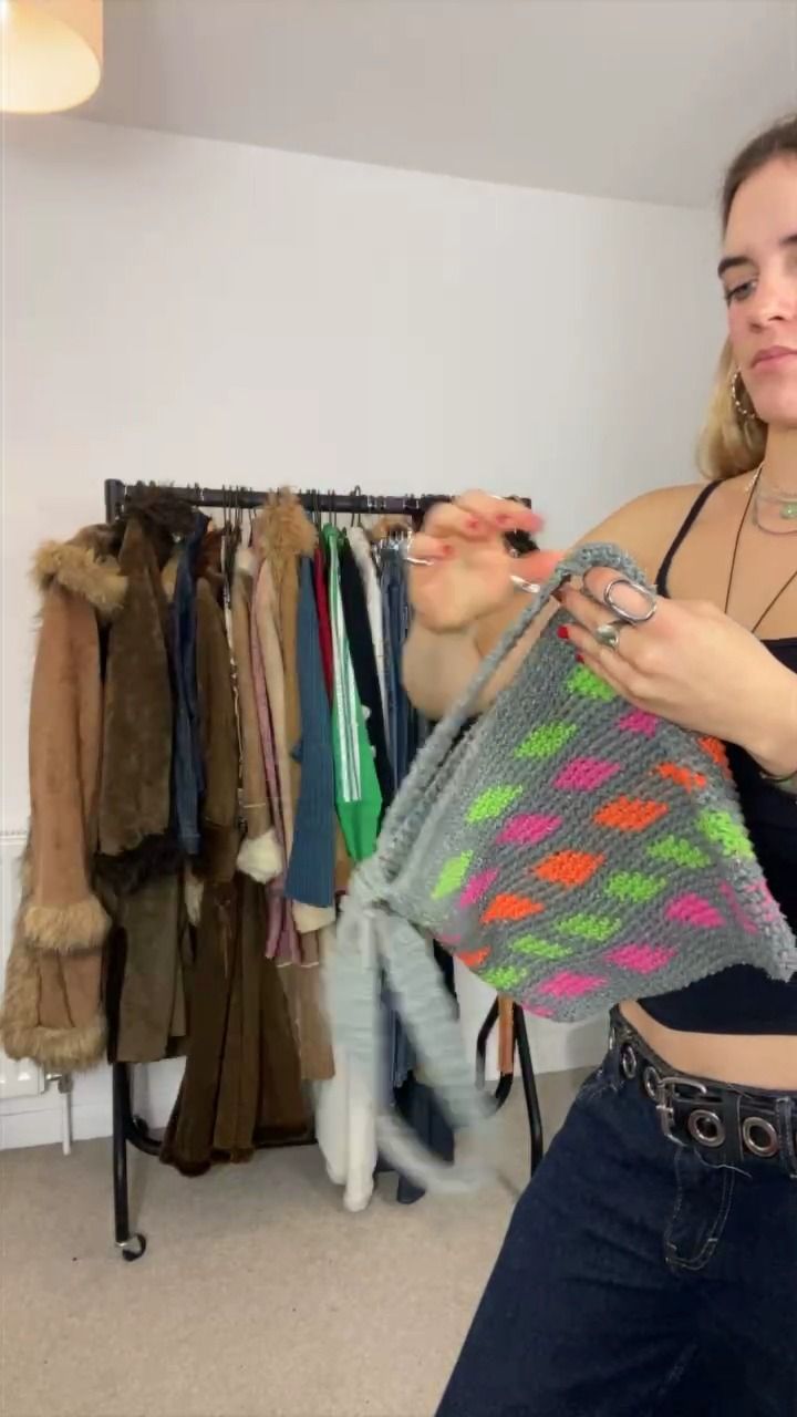 Other Grey crochet bag  product image