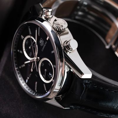 TAG Heuer Carrera Calibre 1887 Chronograph | 2015 | 41mm | Black | CAR2110.FC6266 10