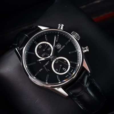 TAG Heuer Carrera Calibre 1887 Chronograph | 2015 | 41mm | Black | CAR2110.FC6266 9