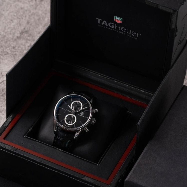 TAG Heuer Carrera Calibre 1887 Chronograph | 2015 | 41mm | Black | CAR2110.FC6266 5