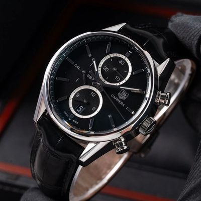 TAG Heuer Carrera Calibre 1887 Chronograph | 2015 | 41mm | Black | CAR2110.FC6266