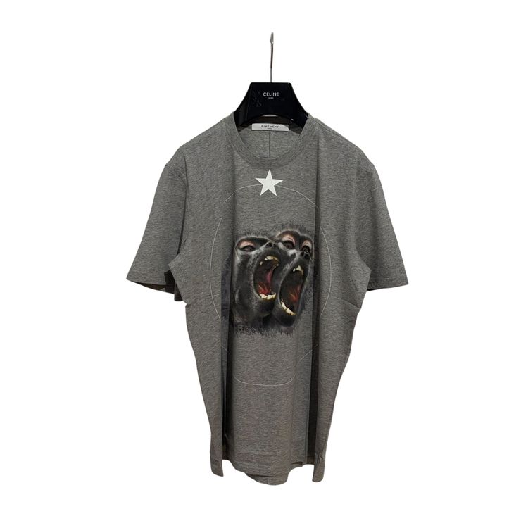 Givenchy Grey Monkey Brothers T-Shirt