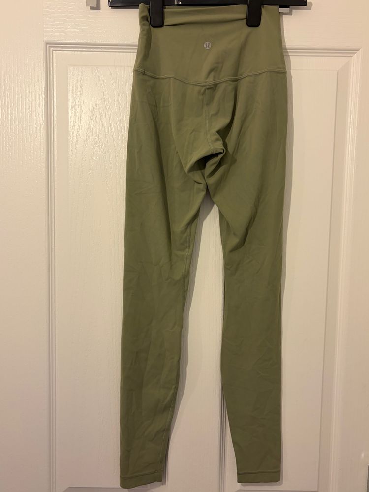Immagine di Lululemon olive Green Leggings UK 8 1