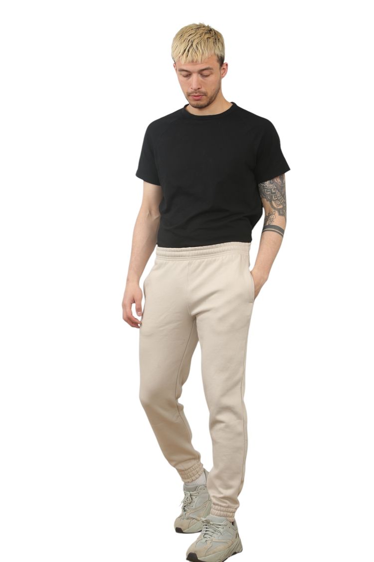 beige jogger pants image 6