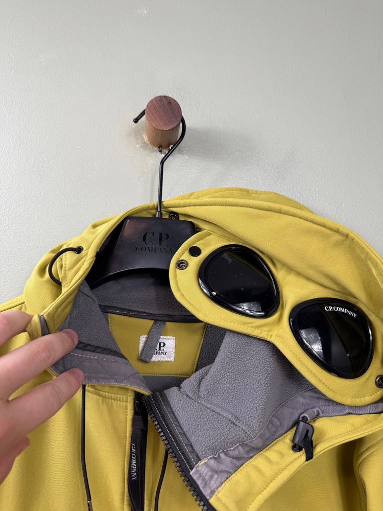 C.P. Company Yellow Soft Shell Jacket 4
