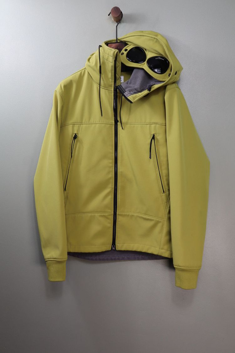 C.P. Company Yellow Soft Shell Jacket 5