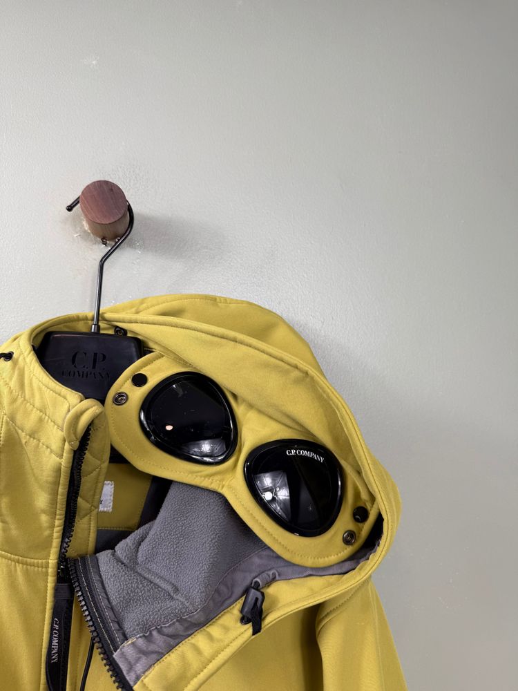 C.P. Company Yellow Soft Shell Jacket 3