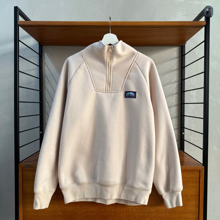 Palace Bonded Fleece 1/4 Zip | FW21 | Cream | Large | image 1
