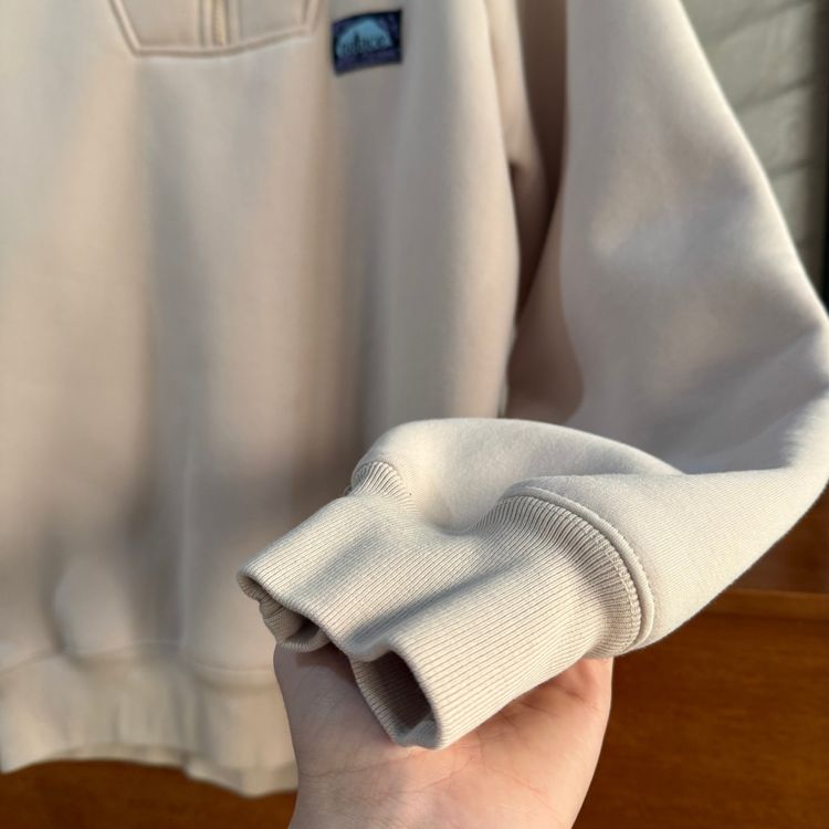 Palace Bonded Fleece 1/4 Zip | FW21 | Cream | Large | image 3