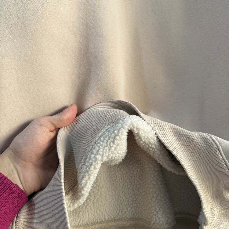 Palace Bonded Fleece 1/4 Zip | FW21 | Cream | Large | image 12