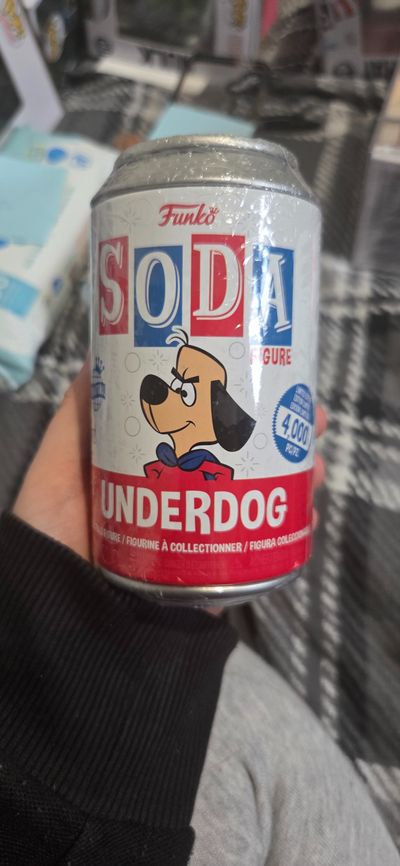 Funko Soda Can! Underdog Figure, 4,000 pz (chance of chase)
