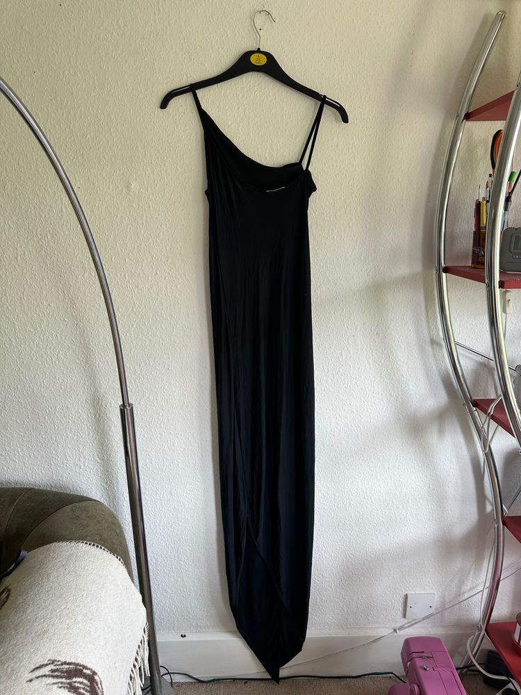 Black Asymmetrical Dress