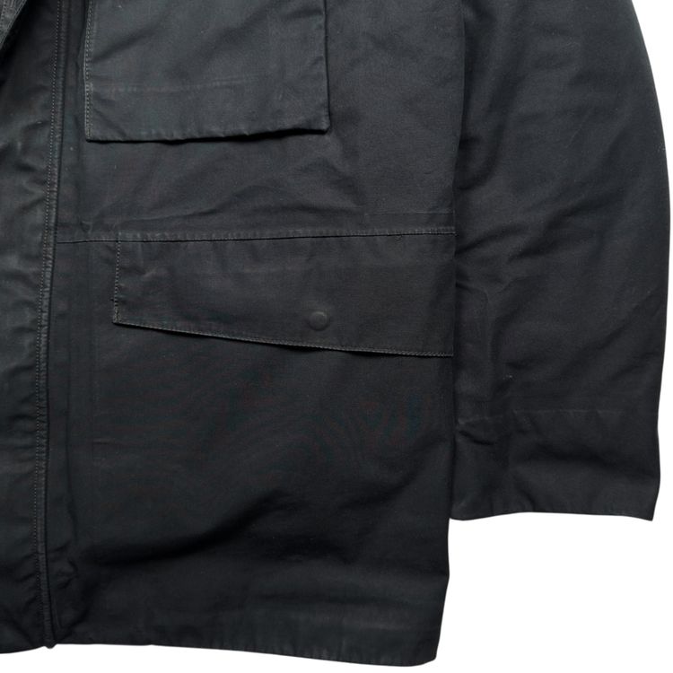 A/W 22 Stone Island O-Ventile Ghost Dutch Rope Down Jacket - Black image 4