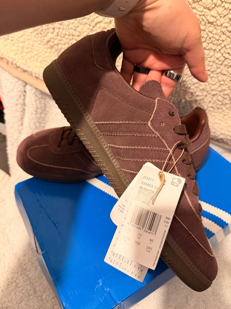 Adidas Samba Og Brown Sneakers UK11 imagen 3