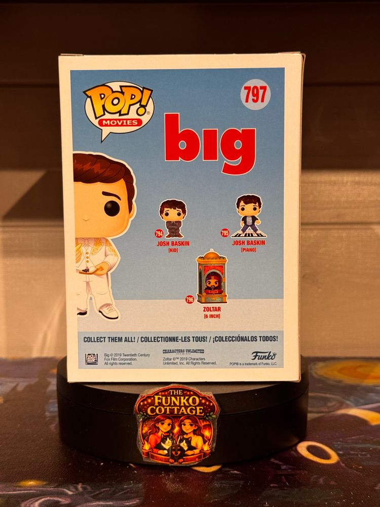 Funko Pop Movies Josh Baskin Vinyl Figure obraz 5