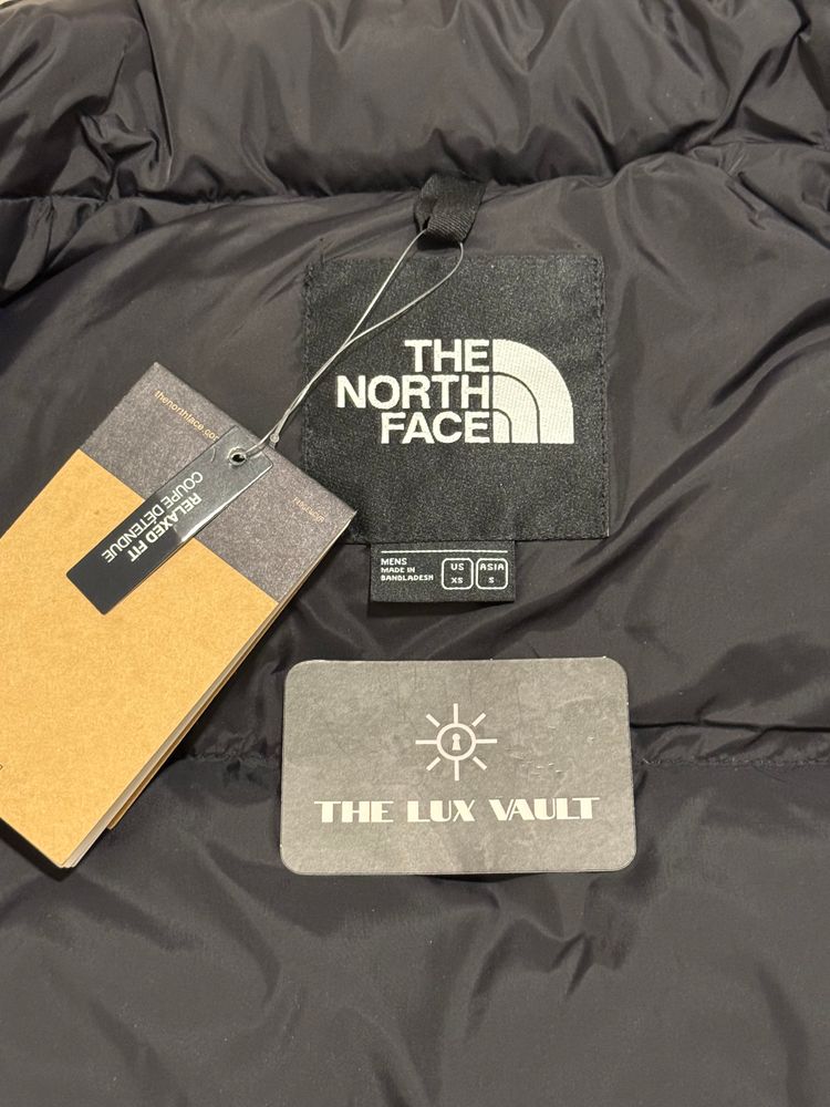 The North Face Navy Nuptse Jacket image 3