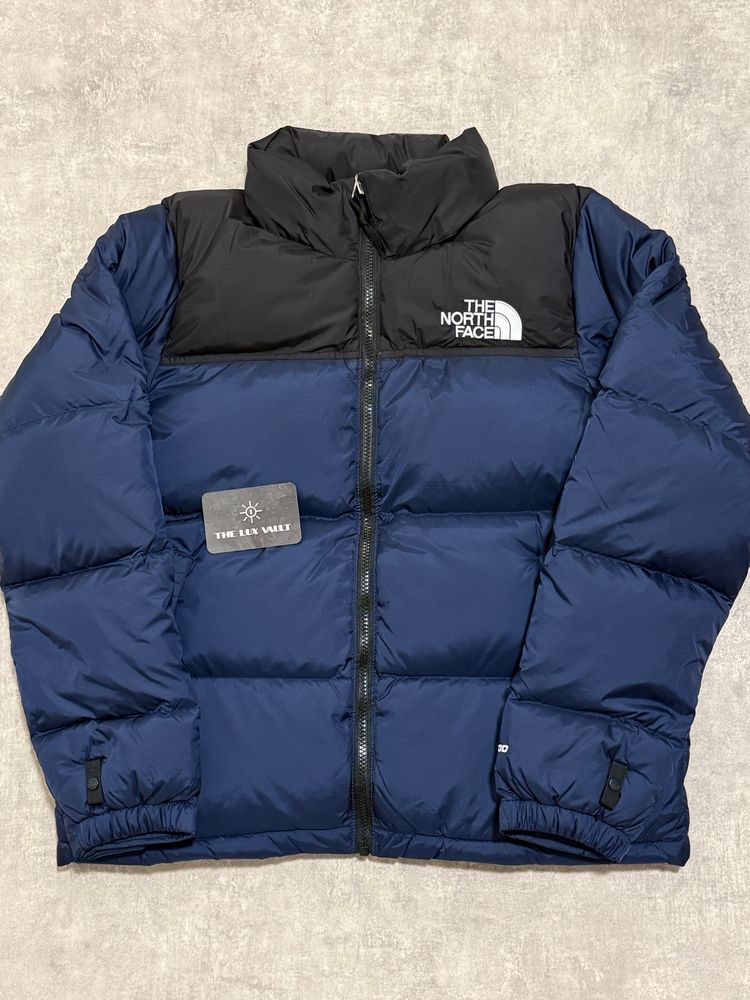 The North Face Navy Nuptse Jacket image 1