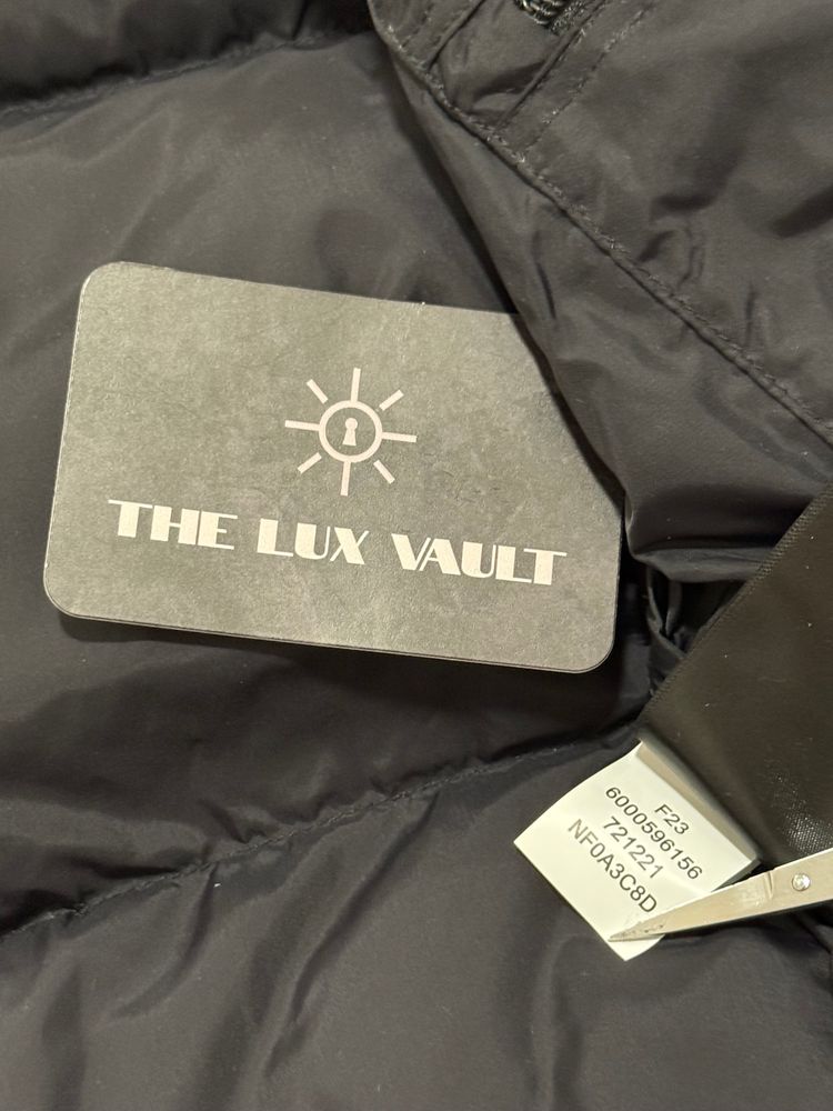 The North Face Navy Nuptse Jacket image 6