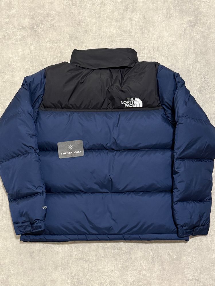 The North Face Navy Nuptse Jacket image 2