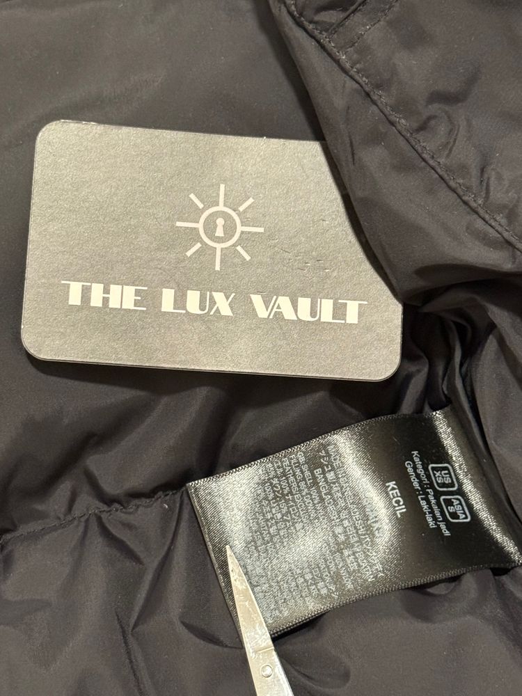 The North Face Navy Nuptse Jacket image 5