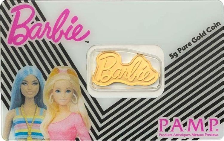 Barbie 5g 24ct Fine 999 Gold