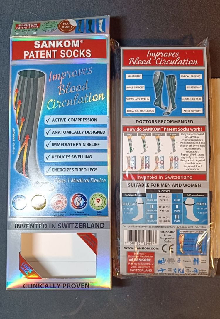Patent Active Compression Socks