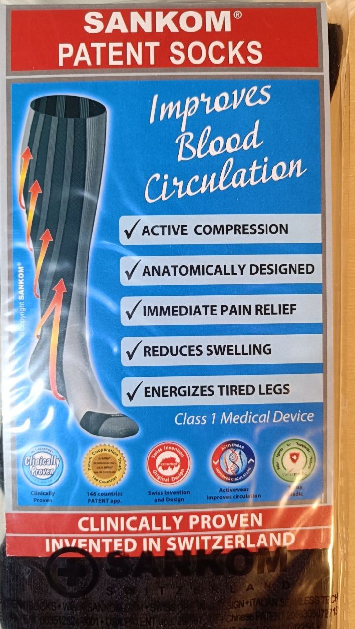 Patent Active Compression Socks obraz 4