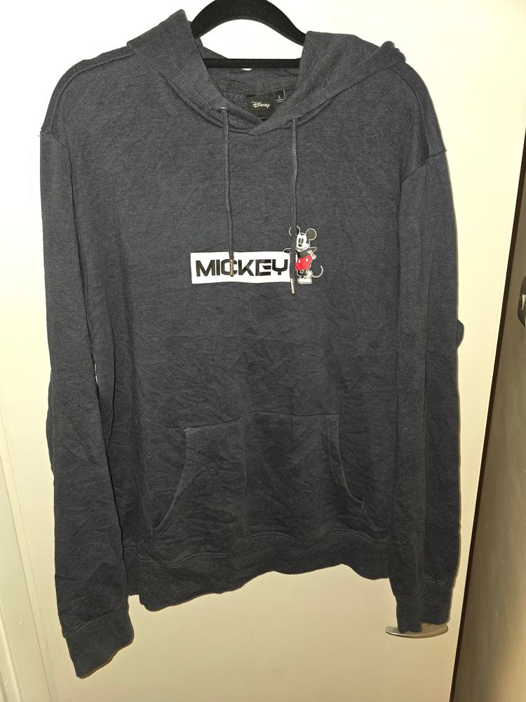 Primark Dark Grey Hoodie With Mickey Mouse Graphic product image