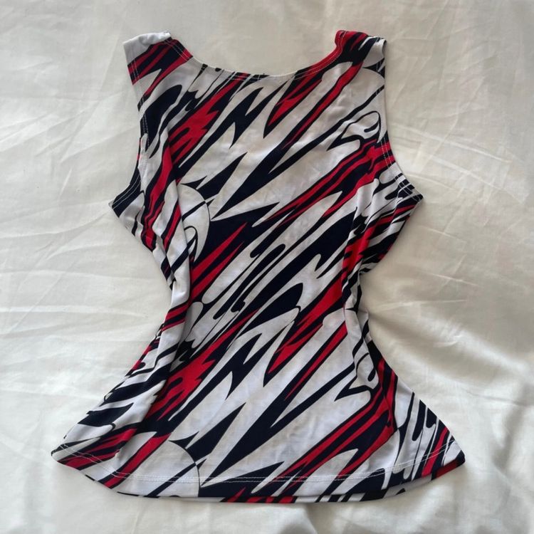 Abstract Sleeveless Tank Top imagen 3