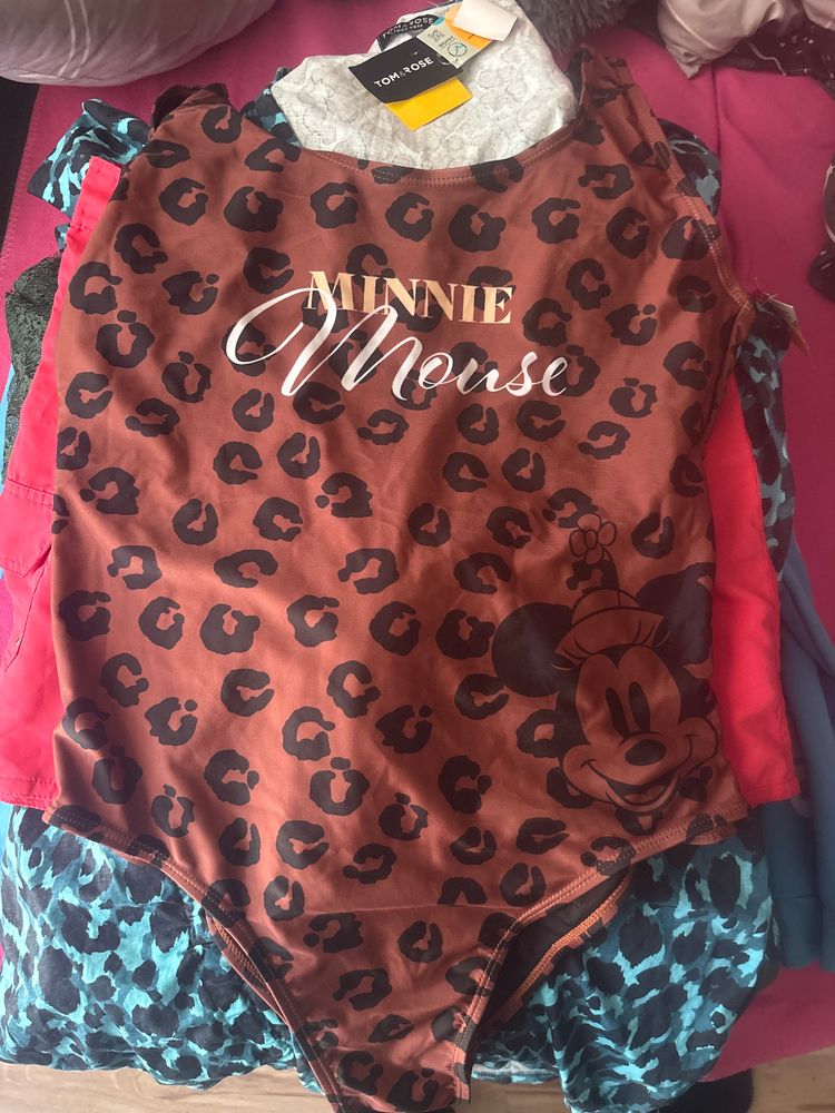 Disney Minnie Mouse Leopard Print Bodysuit product image