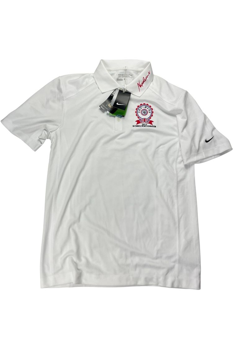 Nike White Polo Shirt