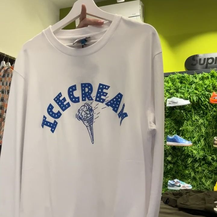 ICECREAM longsleeve icecream white  product image
