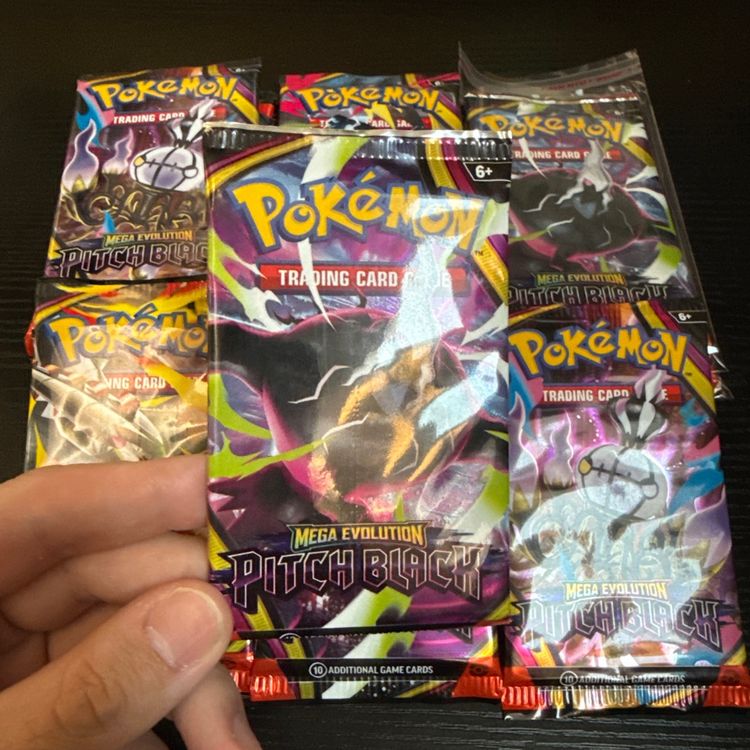 Pokemon 1x Pokemon TCG Mega Evolution Pitch Black Booster Pokémon TCG Mega Evolution Pitch Black Booster Pack  product image
