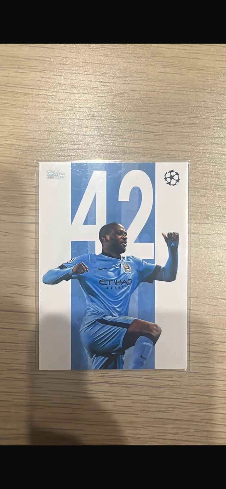Manchester City Football Trading Card
