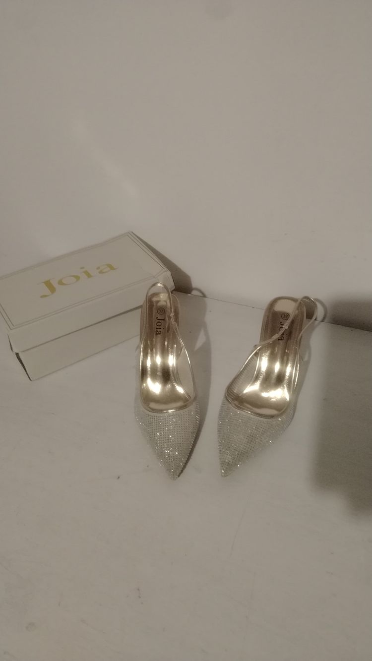 Joia Women'S Gold High Heel Shoes