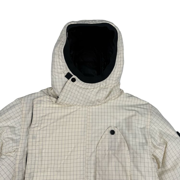 Stone Island 2020 Cream Reflective Ripstop Chine Primaloft Jacket - Small image 7